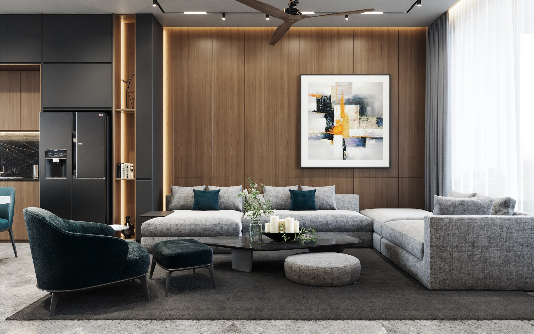 1 tang 1 phong khach bep (6)